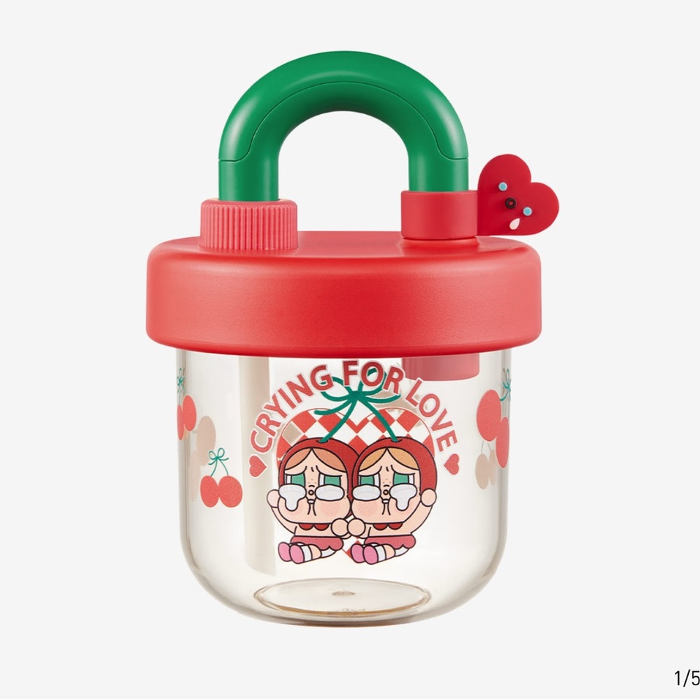 “Crying for Love” Jar - Red and Green